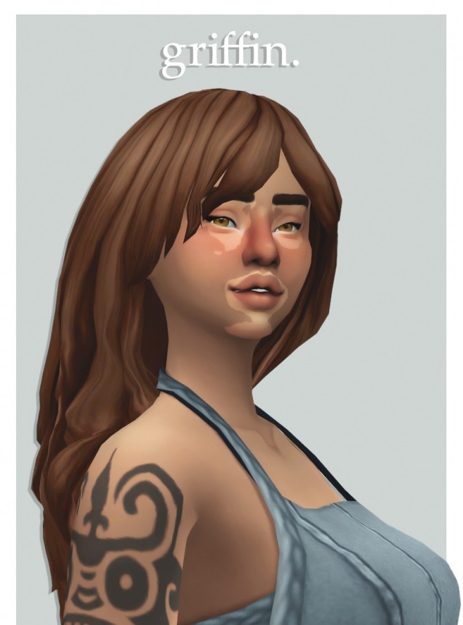 Sims 4 Simcrush‘s griffin hair recolors at cowplant pizza