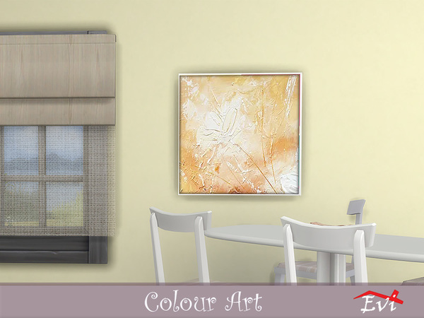 Sims 4 Color art paintings by evi at TSR