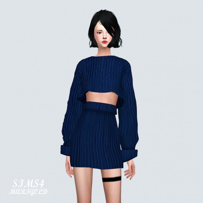 Sims 4 Knit Two Piece at Marigold