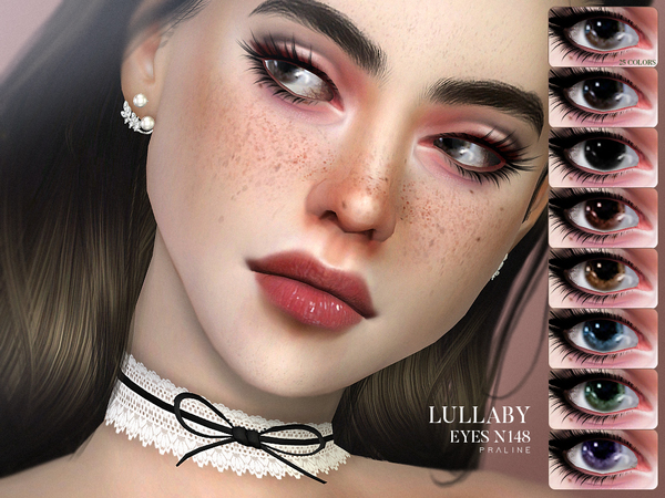 Sims 4 Lullaby Eyes N148 by Pralinesims at TSR