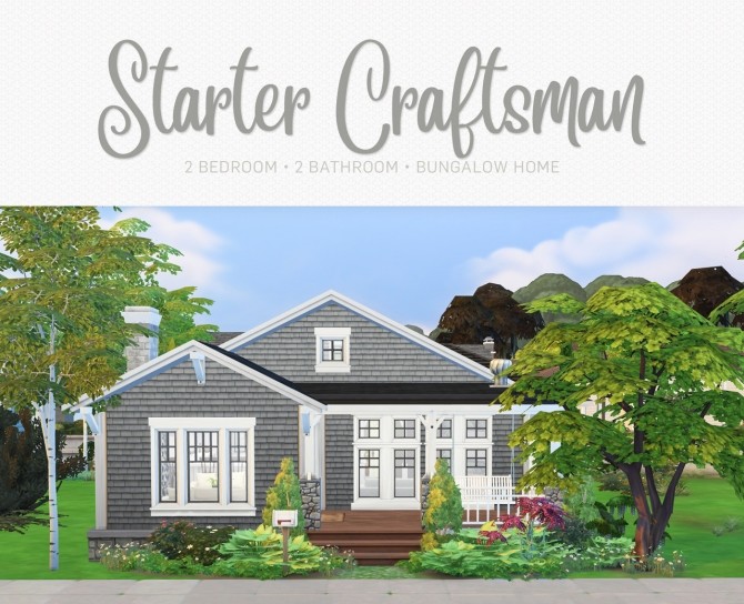 Sims 4 Starter Craftsman at SimPlistic