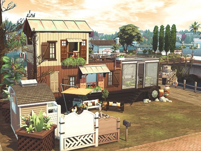 Sims 4 The Truck house at HoangLap’s Sims