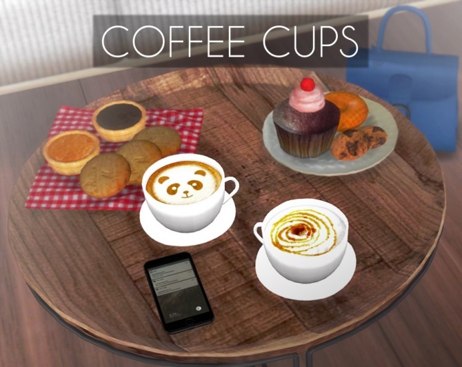 Sims 4 Coffee Cups at Descargas Sims
