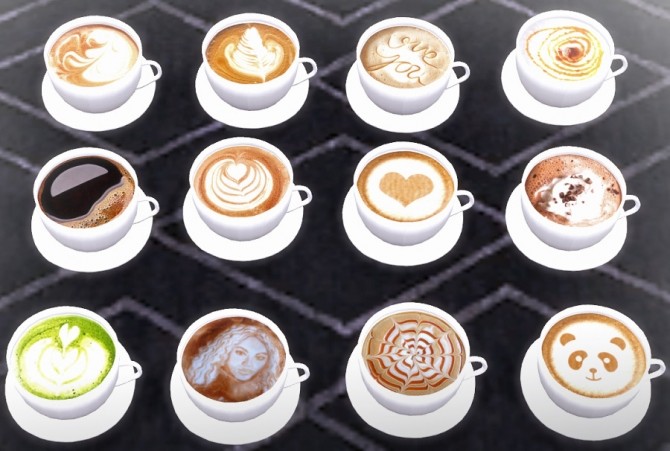 Sims 4 Coffee Cups at Descargas Sims