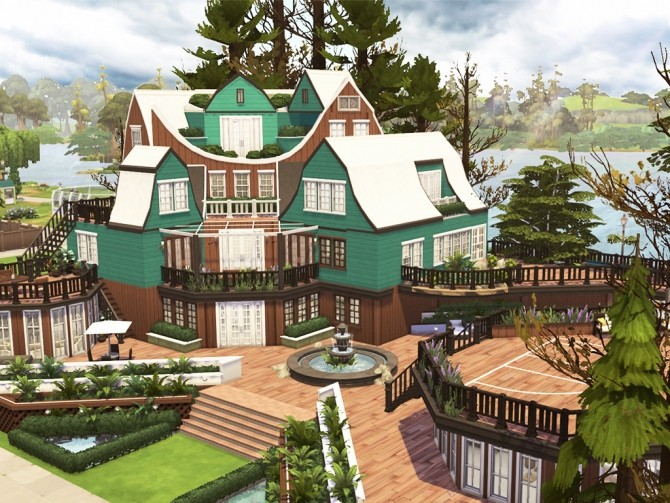 Sims 4 Emerald Estate at HoangLap’s Sims