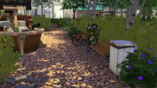 Sims 4 Sunny Court Park at MODELSIMS4