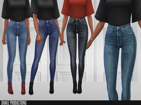 Sims 4 178 Jeans by ShakeProductions at TSR