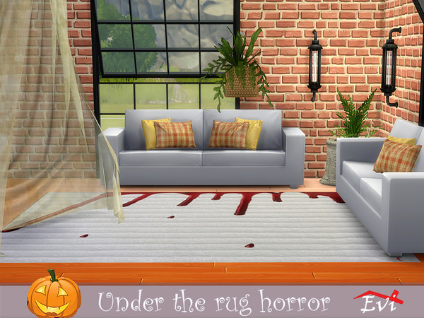 Sims 4 Under the rug horror by evi at TSR
