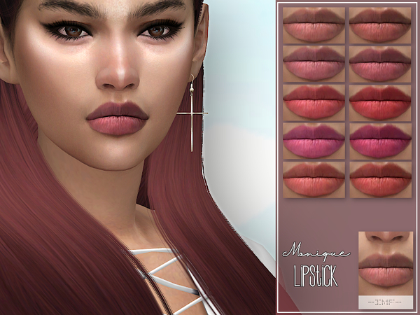 Sims 4 IMF Monique Lipstick N.116 by IzzieMcFire at TSR