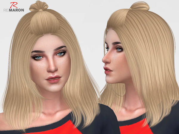 Sims 4 Eletric Hair Retexture by remaron at TSR