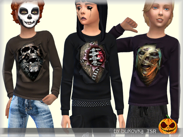 Sims 4 Zombie Sweater by bukovka at TSR