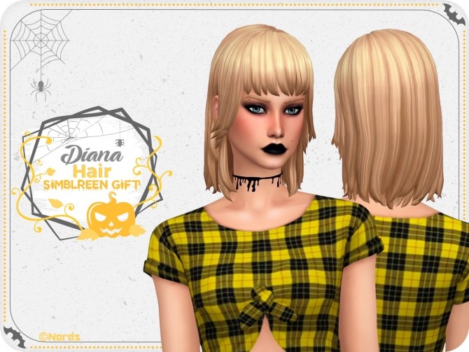 Sims 4 Diana Hair at Nords Sims