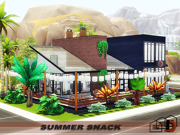 Sims 4 Summer snack by Danuta720 at TSR