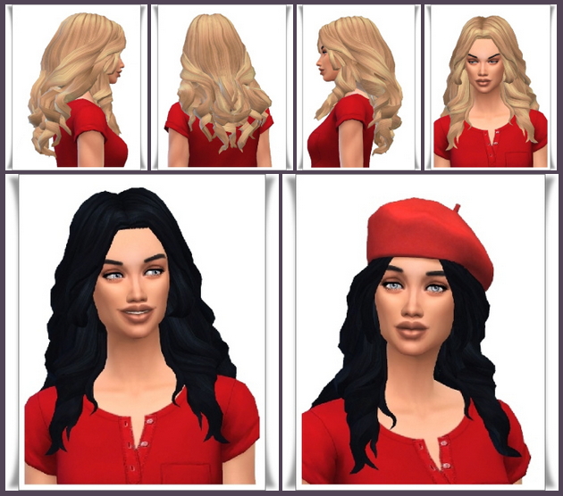 Sims 4 Wild Curls Hair Female at Birksches Sims Blog