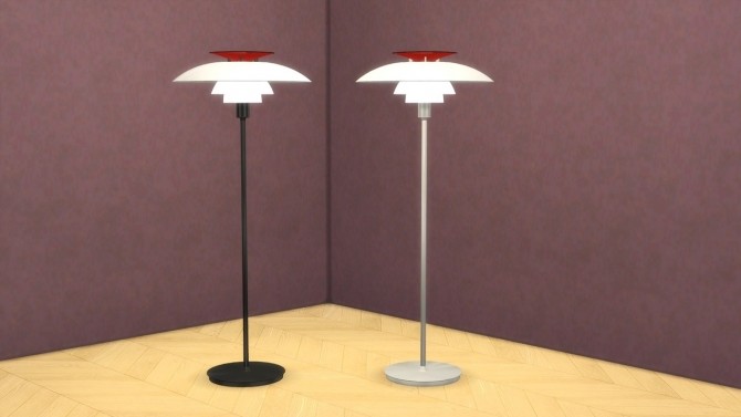 Sims 4 PH80 FLOOR LAMP at Meinkatz Creations