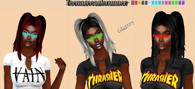 Sims 4 Vittar Glasses at Teenageeaglerunner