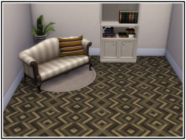 Sims 4 Inlaid Parquetry Flooring by marcorse at TSR