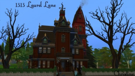 1313 Laurel Lane Haunted Vivtorian DV by Christine11778 at Mod The Sims