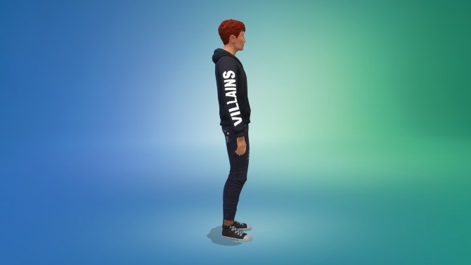 Sims 4 Emma Blackery Villains Hoodie by mintychips at Mod The Sims