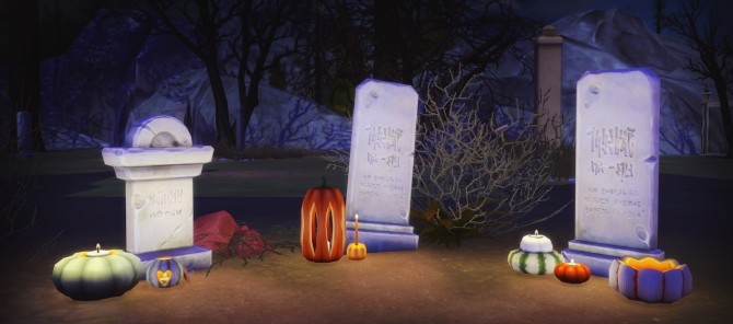 Sims 4 Halloween Pumpkins at Pyszny Design