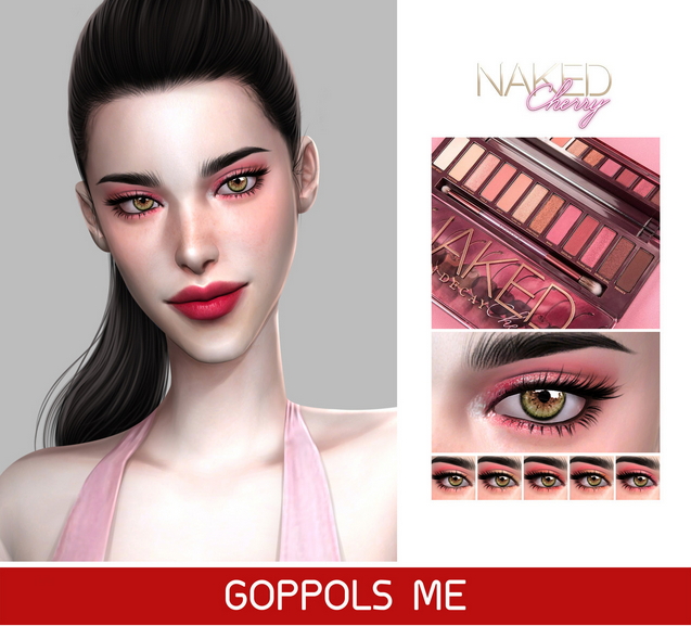 Sims 4 GPME Cherry Eyeshadow Palette at GOPPOLS Me