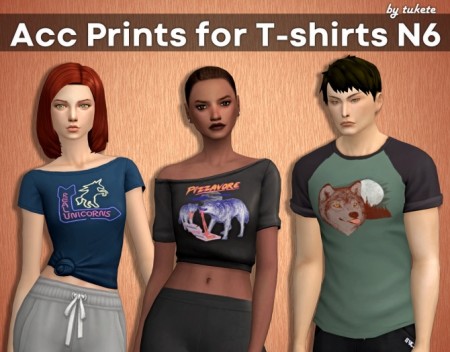 Acc Prints for T-shirts Part 6 at Tukete