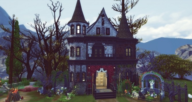 Sims 4 Electra house by Angerouge at Studio Sims Creation