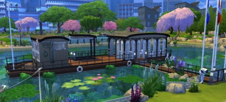 A barge for a house ? Welcome home by valbreizh at Mod The Sims