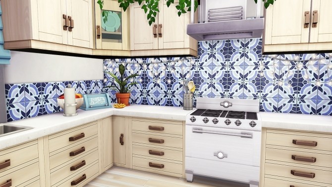 Bright Summery Apartment at Aveline Sims » Sims 4 Updates