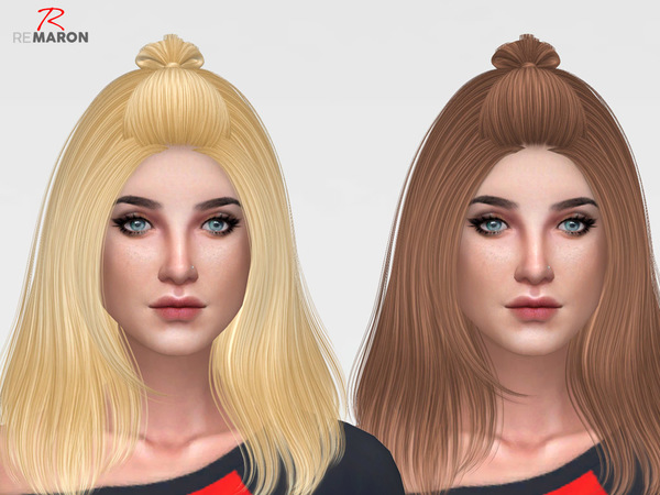 Sims 4 Eletric Hair Retexture by remaron at TSR