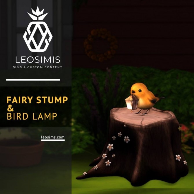 Sims 4 Fairy Stump at Leo Sims