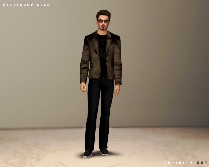 Sims 4 Infinity set blazer and pants at Mystique Pixels