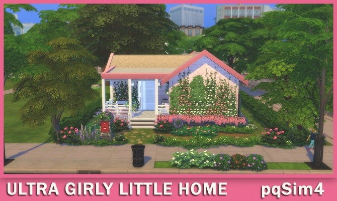 Sims 4 Ultra Girly Little Home at pqSims4