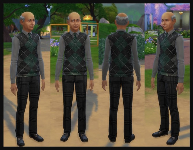 Sims 4 Grandpas New Duds set by Simmiller at Mod The Sims