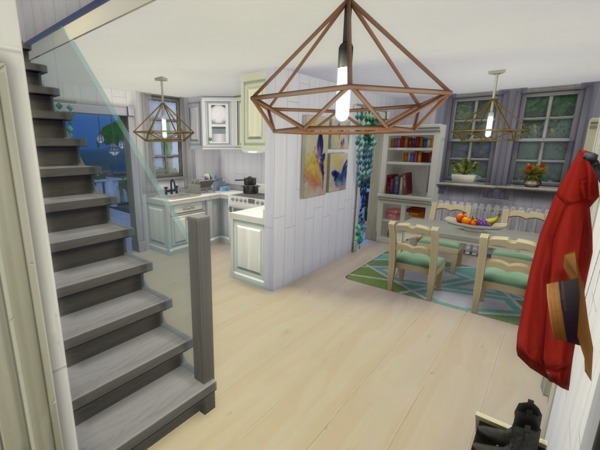 Sims 4 Bedlington Boathouse by Alibrandi at TSR