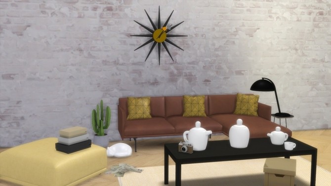 Sims 4 OUTLINE CHAISE LONGUE (P) at Meinkatz Creations