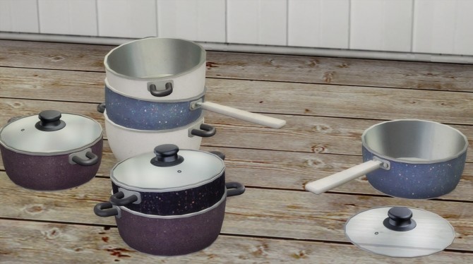 Sims 4 Mote pots and pans at Slox