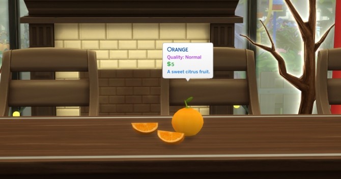 Sims 4 Harvestable Orange by icemunmun at Mod The Sims