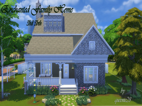 Sims 4 Enchanted Home by queenie28 at TSR