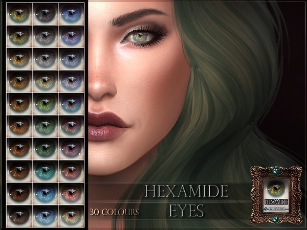 Sims 4 Hexamide Eyes by RemusSirion at TSR