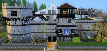 Medieval vonWinden Castle by helene912 at Mod The Sims