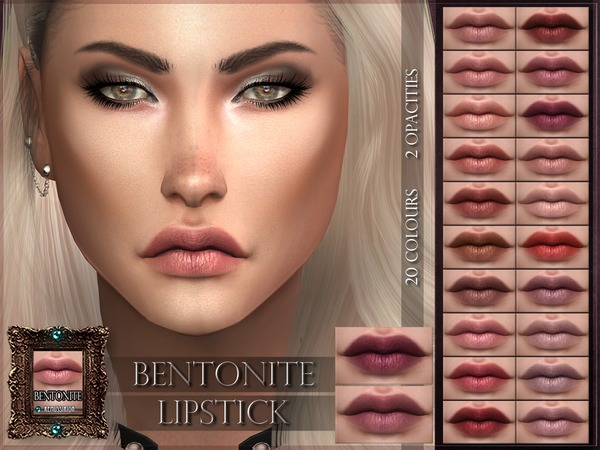 Sims 4 Bentonite Lipstick by RemusSirion at TSR