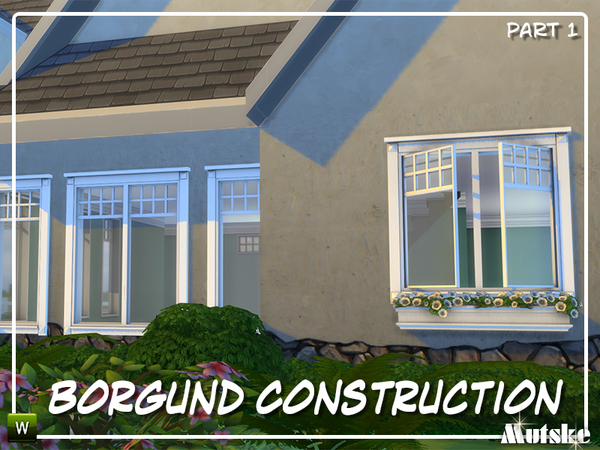 Sims 4 Borgund Construction set by mutske at TSR