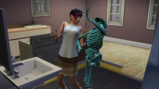Sims 4 Permanent Skeletal Assistant by TheMoonlightEffect at Mod The Sims