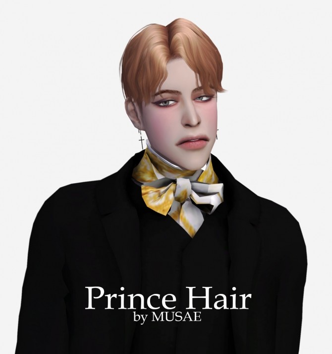 Sims 4 Prince Hair at EFFIE