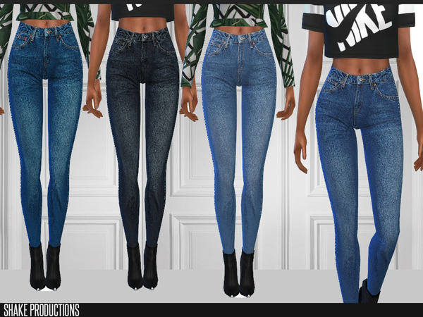 Sims 4 186 Jeans by ShakeProductions at TSR