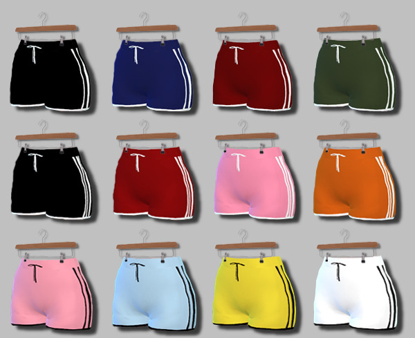 Sims 4 Sporty Shorts 01 at Descargas Sims