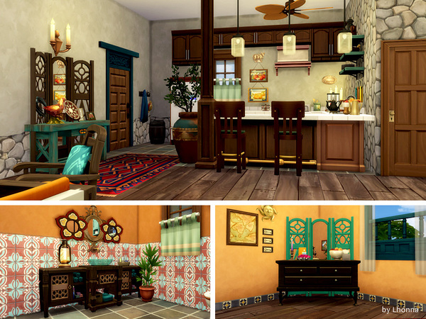 Sims 4 La Pausa small house by Lhonna at TSR