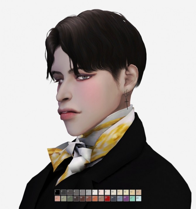 Sims 4 Prince Hair at EFFIE