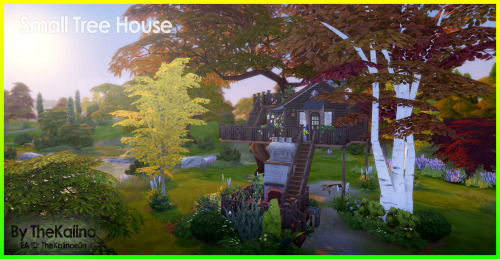 Sims 4 Small Tree House at Kalino